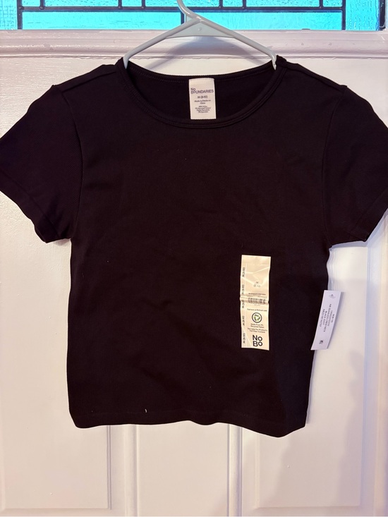 No Boundaries Other - No Boundaries Black Short Sleeve Crew Neck Tee